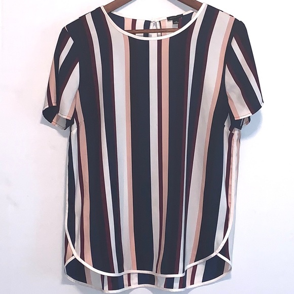 Ann Taylor Tops - Ann Taylor striped blouse ‼️